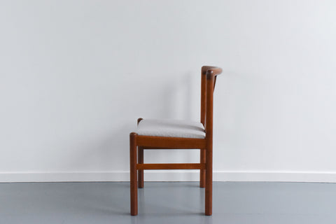 Vintage Set of Four Teak Dining Chairs