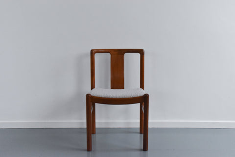 Vintage Set of Four Teak Dining Chairs