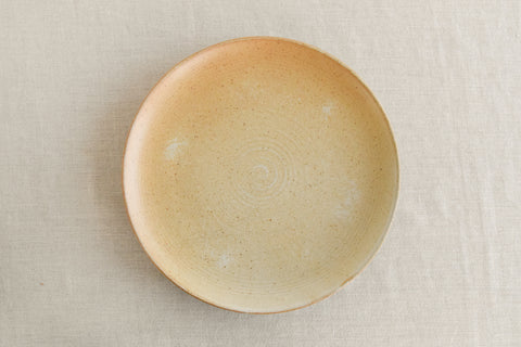 Vintage Set of 6 French Stoneware Dinner Plates