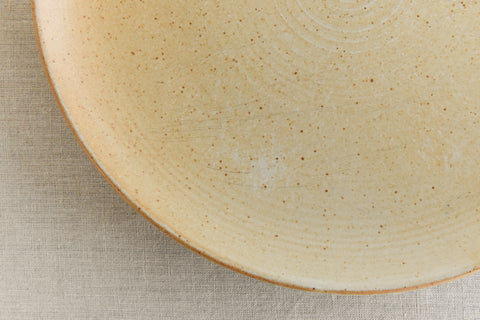 Vintage Set of 6 French Stoneware Dinner Plates