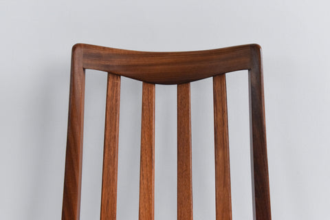 Vintage Set of 6 G Plan Fresco Teak Dining Chairs with Carvers