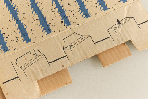 Vintage Set of Four Cardboard IKEA 'BARR' Magazine File
