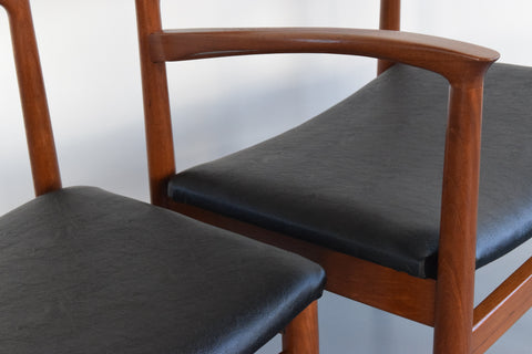 Vintage Set of Four Teak Dining Chairs by John Herbert for A. Younger LTD