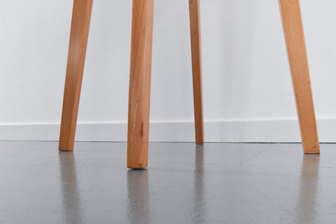 Vintage Single 1960s Wooden Bar Stool by Stoe