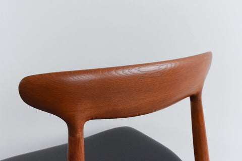 Vintage Single Harry Ostergaard for Randers Mobelfabrik Model 59 Danish Teak Dining Chair