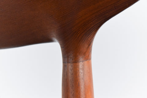 Vintage Single Harry Ostergaard for Randers Mobelfabrik Model 59 Danish Teak Dining Chair