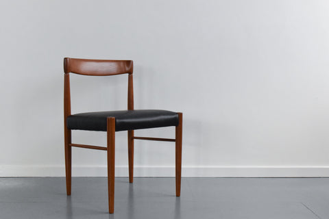 Vintage Single Teak Dining Chair by H.W. Klein for Bramin