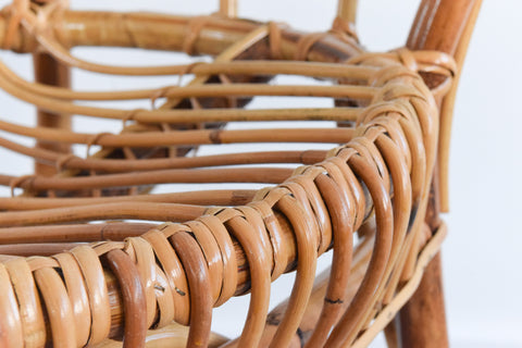 Vintage Wicker/Rattan/Bamboo Chair