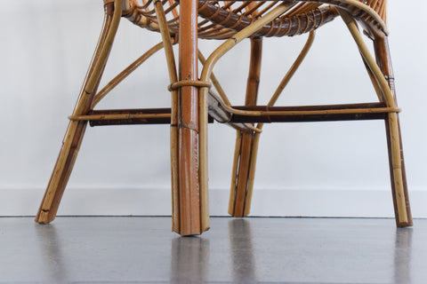 Vintage Wicker/Rattan/Bamboo Chair