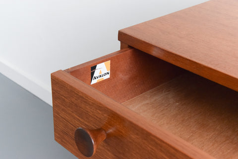 Vintage Small 1960s Teak Chest of Drawers by Avalon