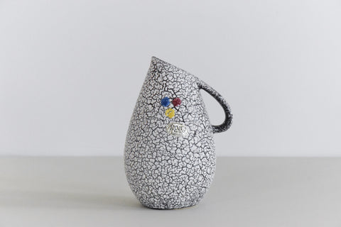 Vintage Small Crackle Glazed West German Jug by Jopeko Keramik 562-16