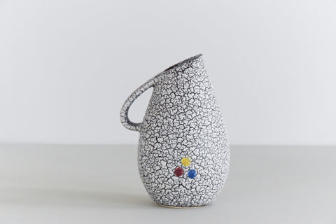 Vintage Small Crackle Glazed West German Jug by Jopeko Keramik 562-16