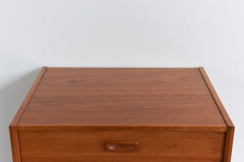 Vintage Small Danish Teak Bedside Drawers
