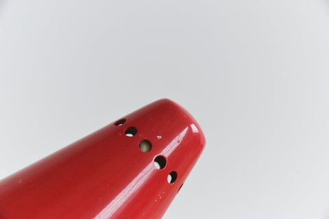 Vintage Small Red Gooseneck Desk Lamp