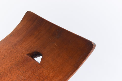 Vintage Small Traditional Wooden Ghanaian Asesedwa Stool
