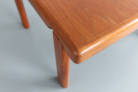 Vintage Square Teak Coffee Table by Trioh of Denmark