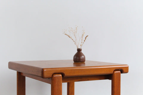 Vintage Square Teak Coffee Table by Trioh of Denmark