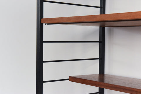 Vintage Staples Ladderax Shelving Unit / Bookcase / Room Divider
