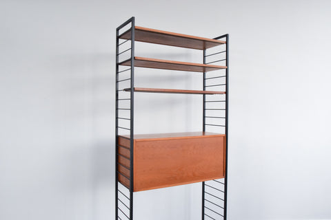 Vintage Staples Ladderax Shelving Unit / Bookcase / Room Divider