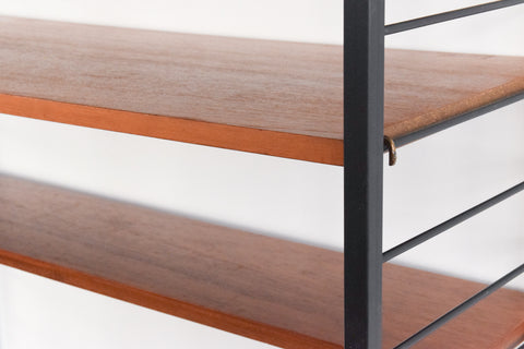 Vintage Staples Ladderax Shelving Unit / Bookcase / Room Divider