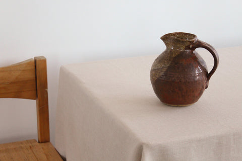 Vintage Studio Pottery Brown Glazed Ceramic Jug