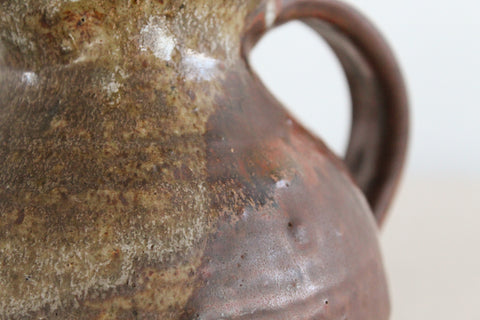 Vintage Studio Pottery Brown Glazed Ceramic Jug