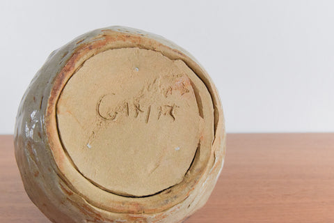 Vintage Studio Pottery Ceramic Vase / Bottle