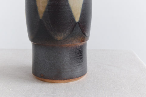 Vintage Studio Pottery Ceramic Vase by Dennis Townsend for Iden Pottery