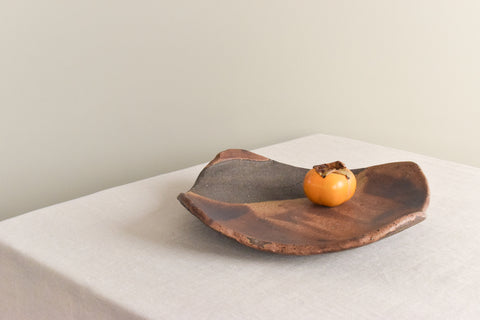 Vintage Rustic Ceramic Studio Pottery Decorative Plate