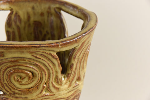Vintage Studio Pottery Vessel / Pot