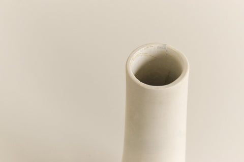 Vintage Tall Sculptural Stone Vase / Vessel