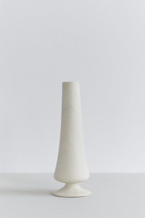 Vintage Tall Sculptural Stone Vase / Vessel