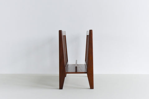 Vintage 1960s Teak Magazine Rack