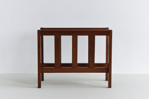Vintage 1960s Teak Magazine Rack