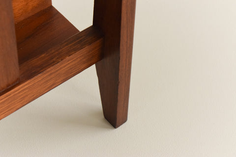 Vintage 1960s Teak Magazine Rack