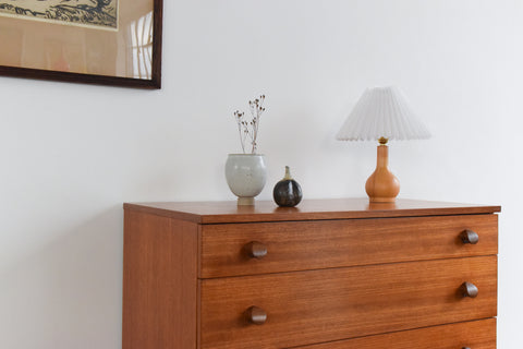Vintage Teak Avalon Chest of Drawers