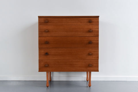Vintage Teak Avalon Chest of Drawers