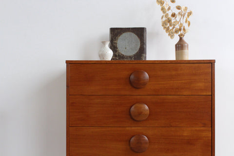 Vintage Teak Chest of Drawers