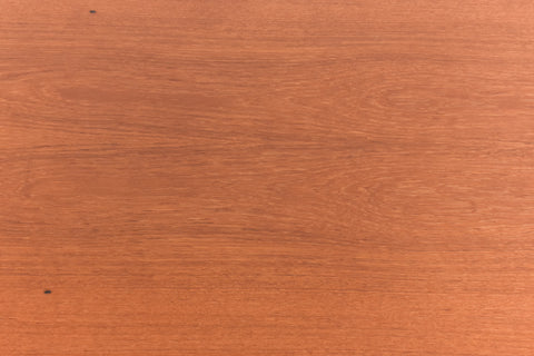 Vintage Teak Coffee Table with Sleigh Legs