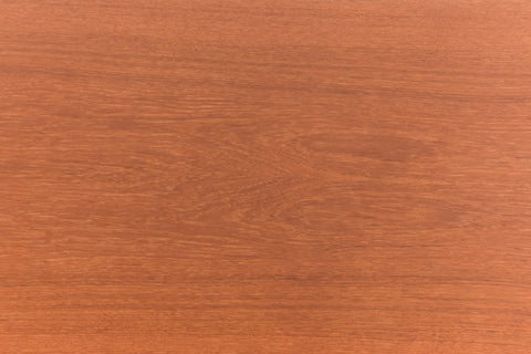 Vintage Teak Coffee Table with Sleigh Legs
