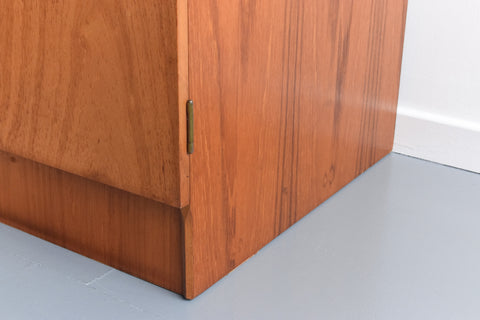 Vintage Teak Double Wardrobe by Remploy