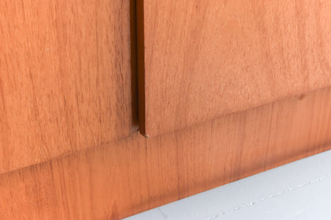 Vintage Teak Double Wardrobe by Remploy