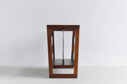 Vintage 1960s Teak Magazine Rack