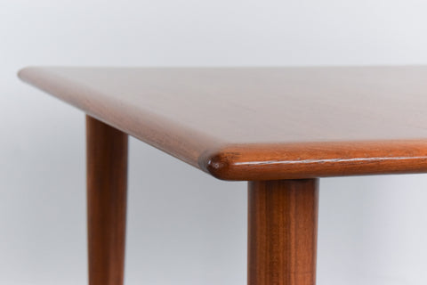 Vintage Teak Mid-Century Square Coffee Table