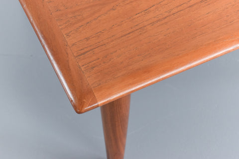 Vintage Teak Mid-Century Square Coffee Table