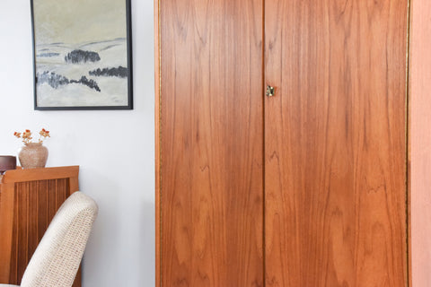 Vintage Teak Wardrobe by McIntosh
