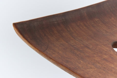 Vintage Traditional Wooden Ghanaian Asesedwa Stool