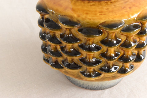 Vintage West German Beehive Vase by Dieter Peter for Carstens Tönnieshof 7642-30