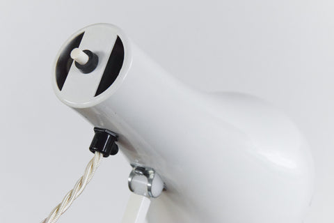 Vintage White Anglepoise Apex 90 Lamp by Herbert Terry & Sons
