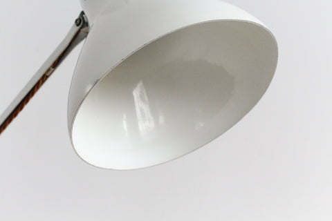 Vintage White Hadrill & Horstmann Simplus Counterbalance Anglepoise Roller Desk Lamp